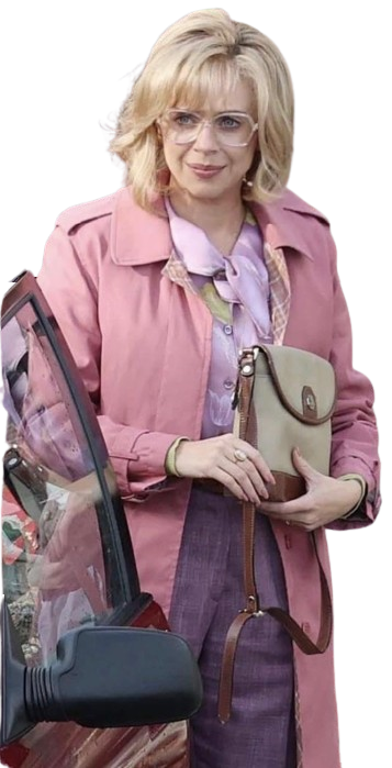 Harry Potter Petunia Dursley Pink Trench Coat - Image 2